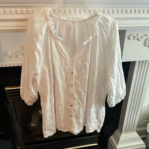 Women’s white blouse